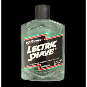 🪒 VINTAGE Lectric Shave ORIGINAL Pre-electric‎ razor Splash  5 fl oz plastic